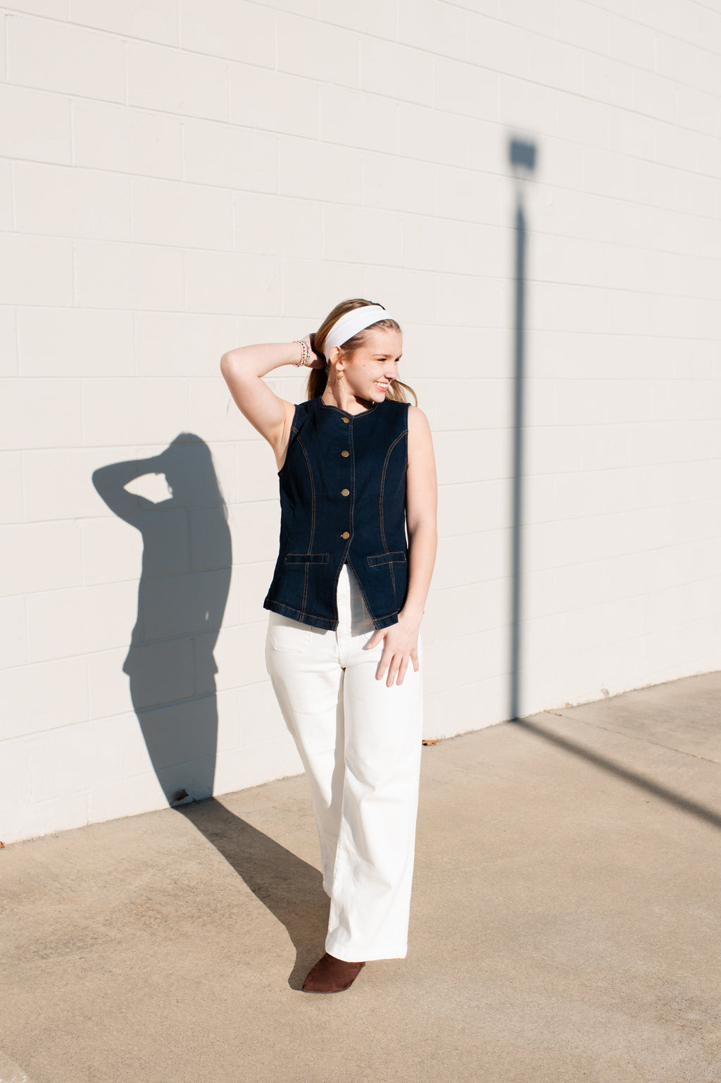 Susan Denim Vest