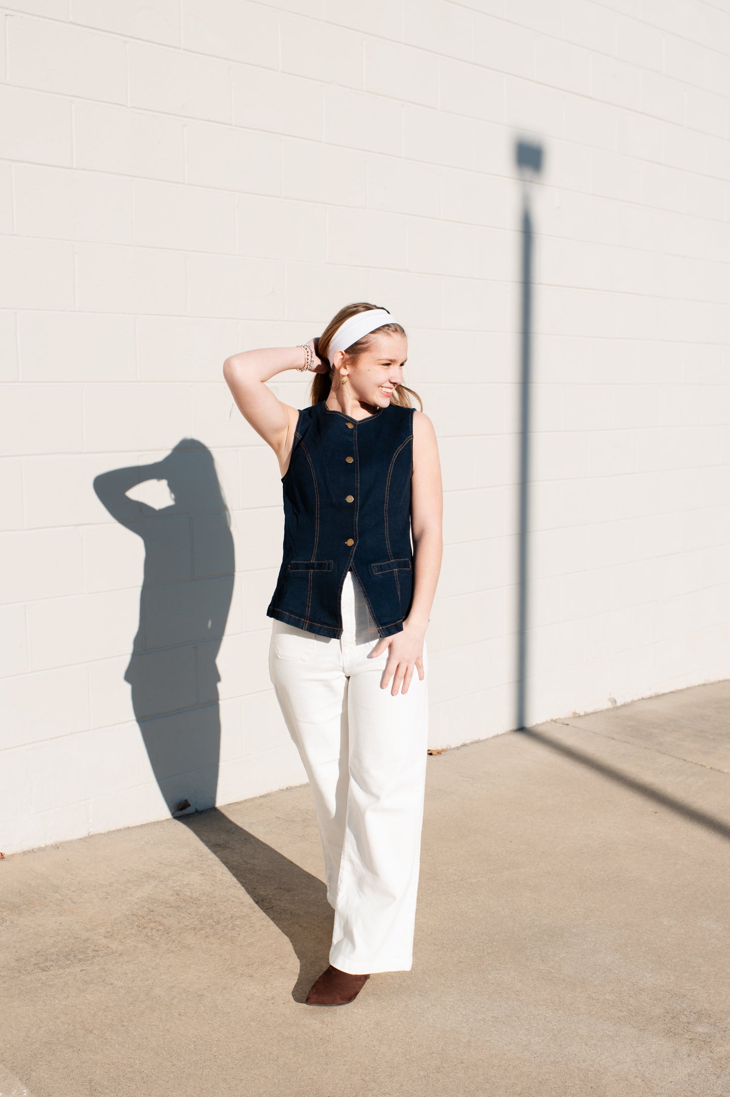 Susan Denim Vest