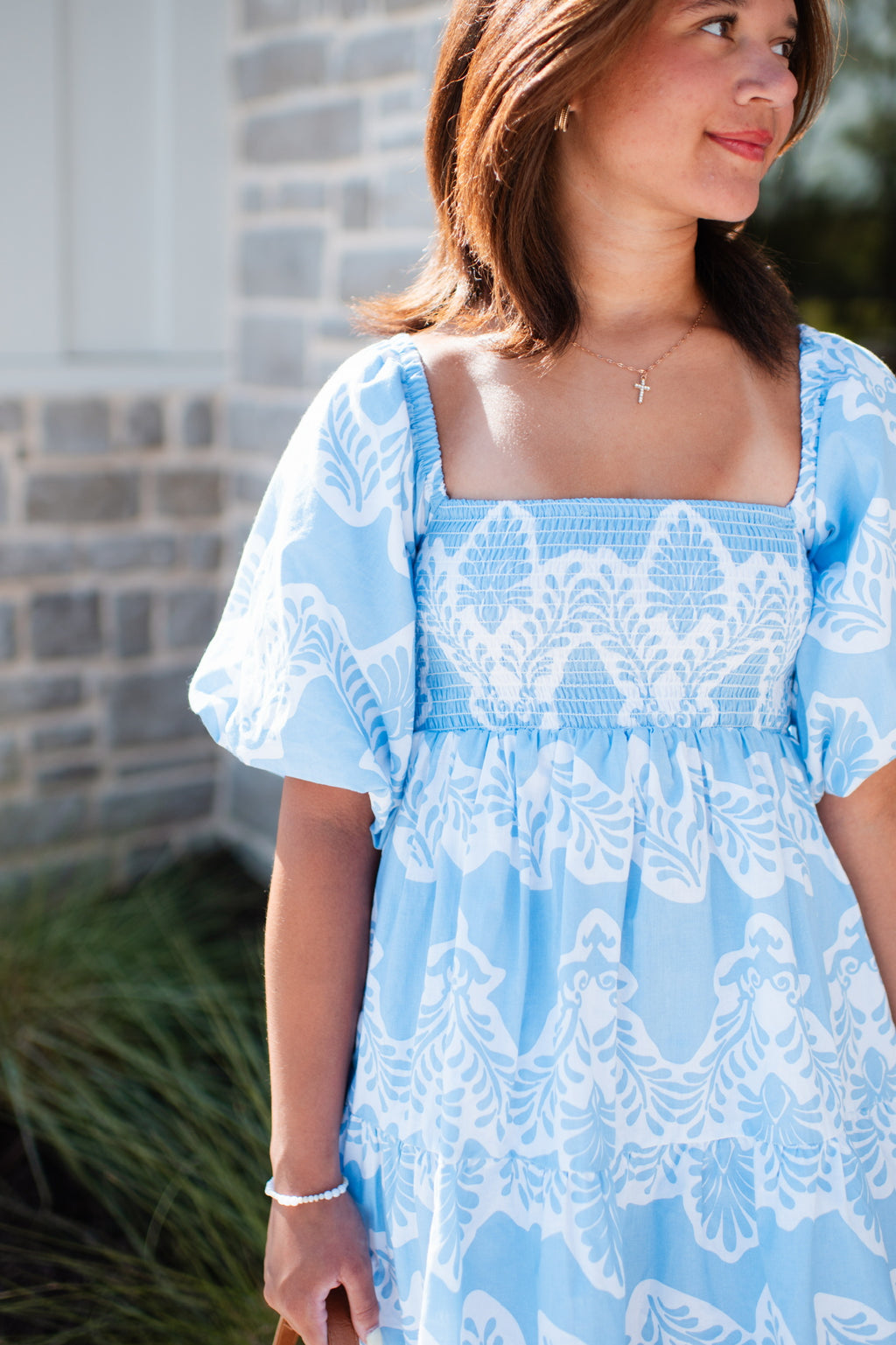 Blue Harvey Dress