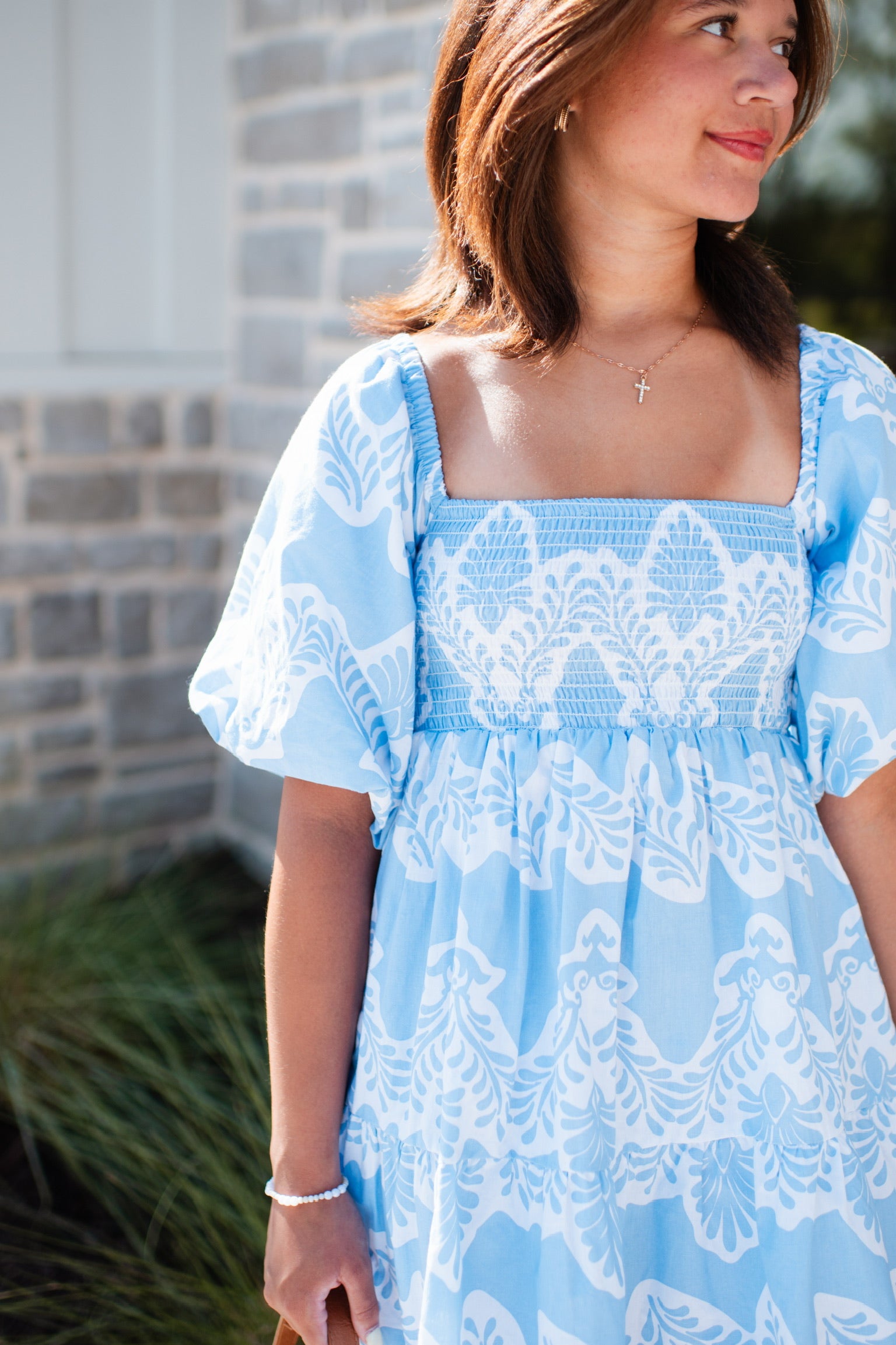 Blue Harvey Dress