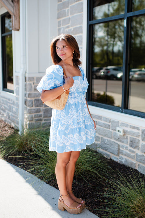 Blue Harvey Dress