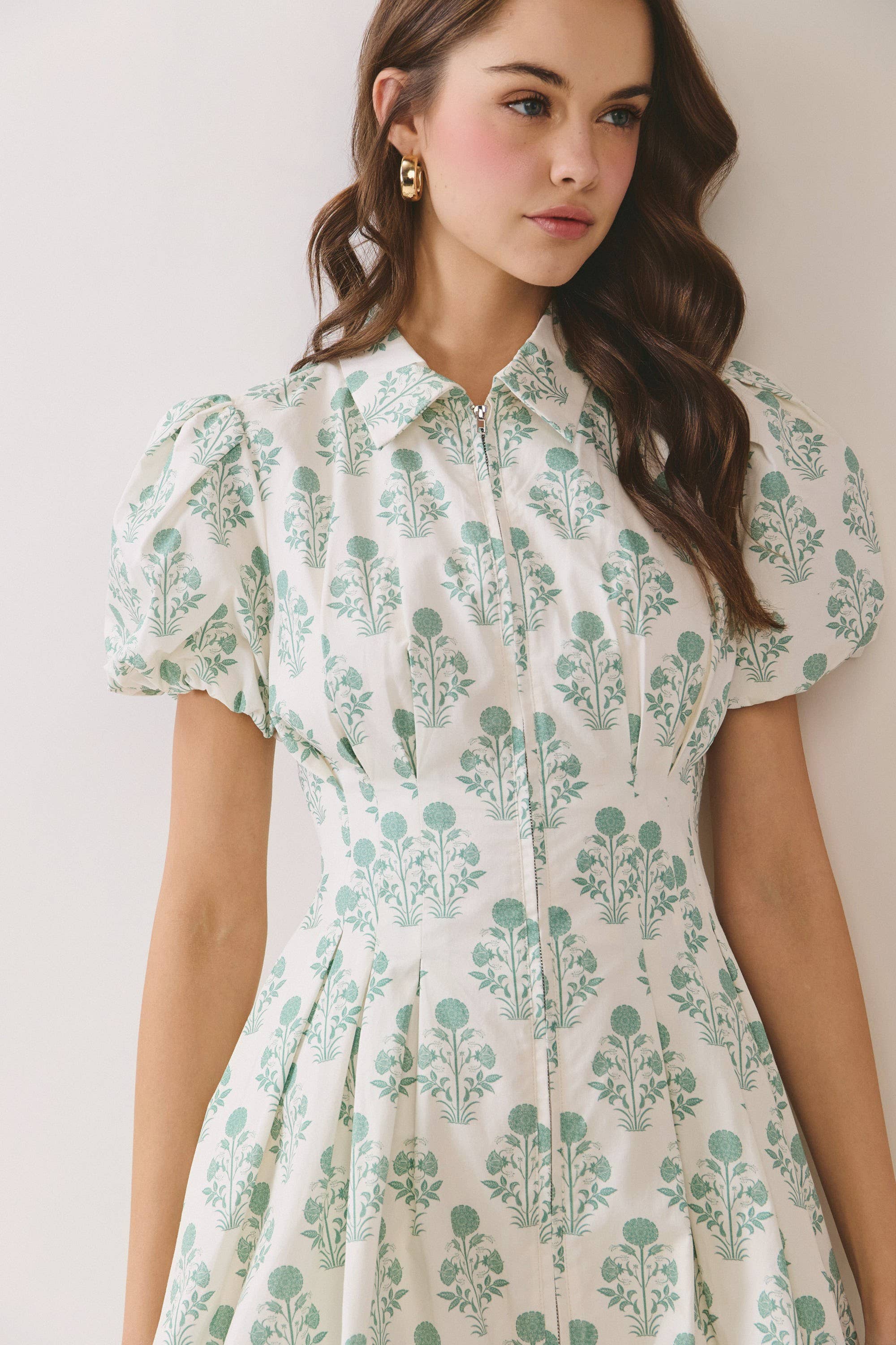 Chriselle Floral Dress
