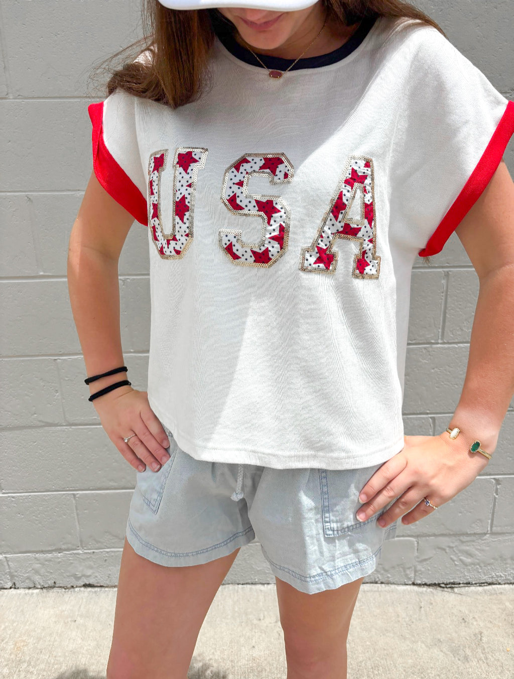 Orlise USA Top