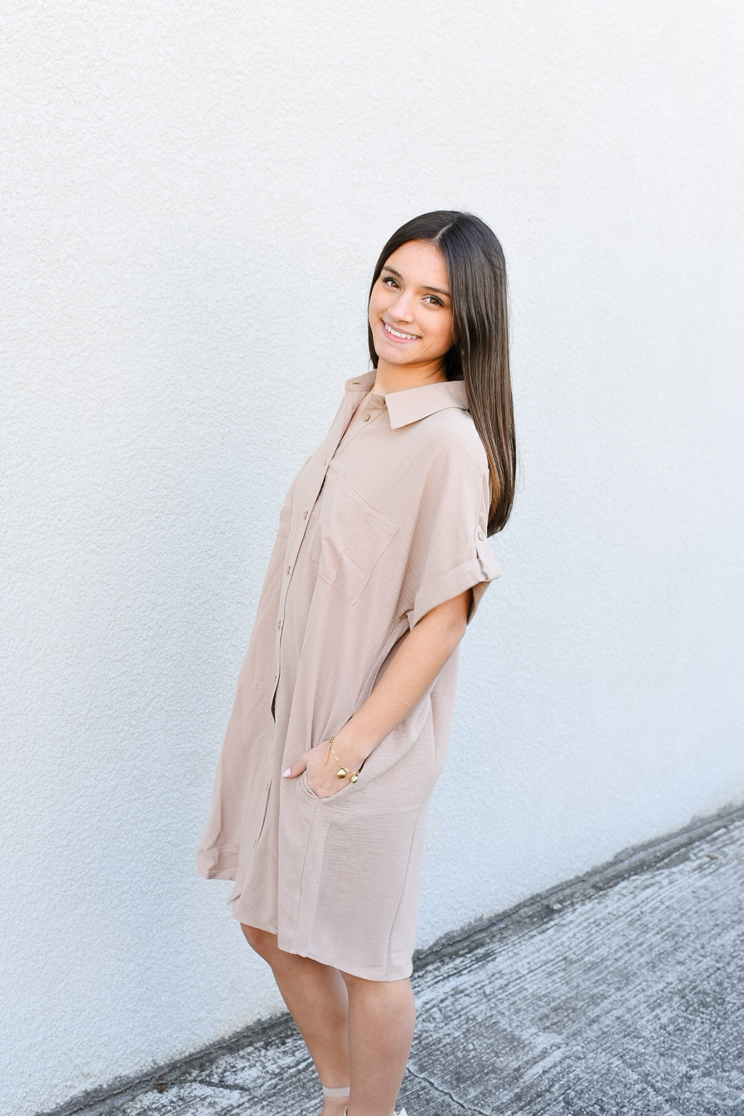 Melanie Shirt Dress