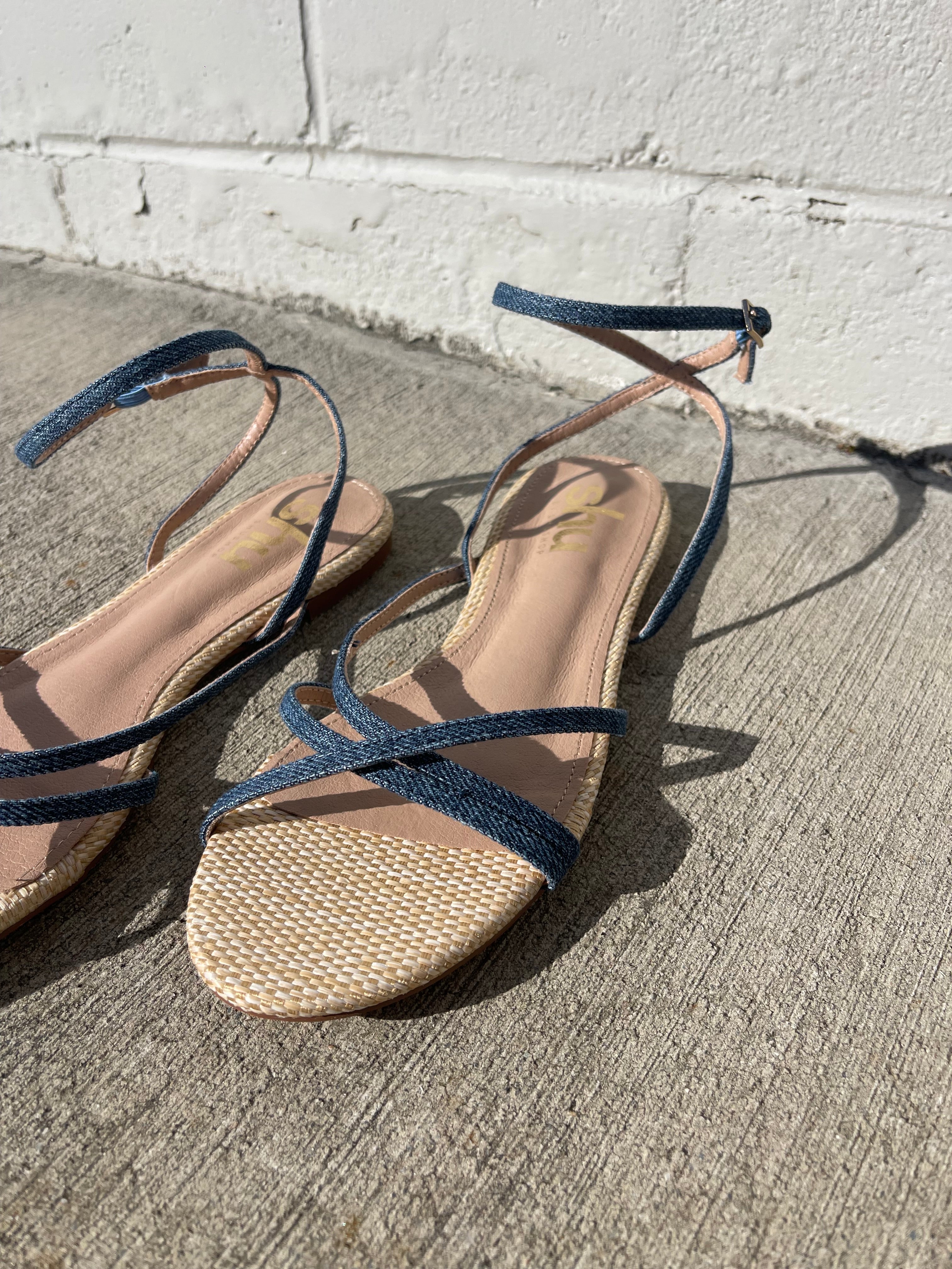 Betty Denim Sandal
