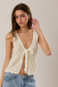 Bette Crochet Vest