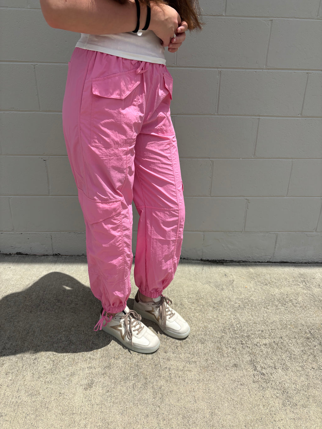 Pinky Cargo Pants