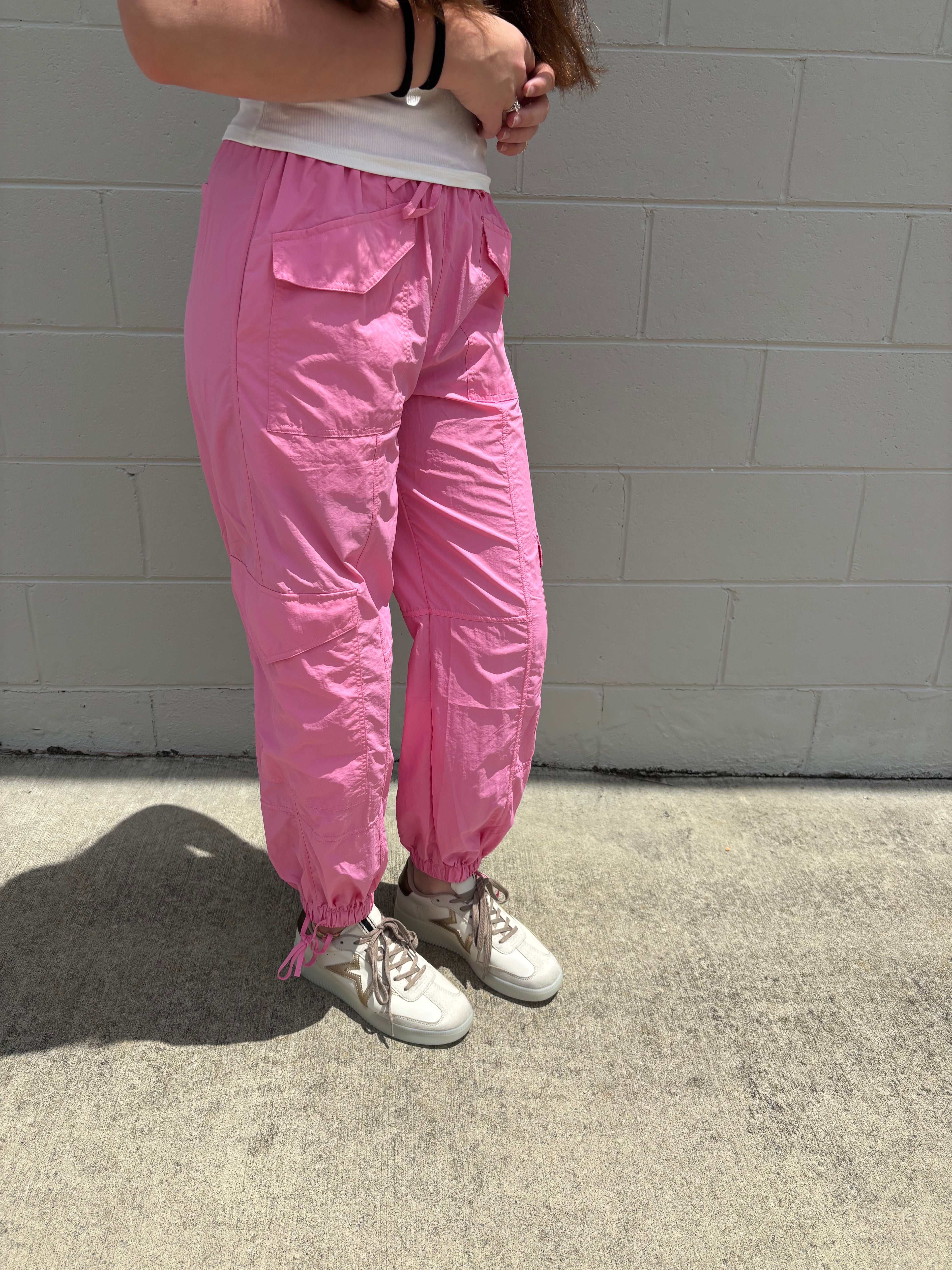 Pinky Cargo Pants