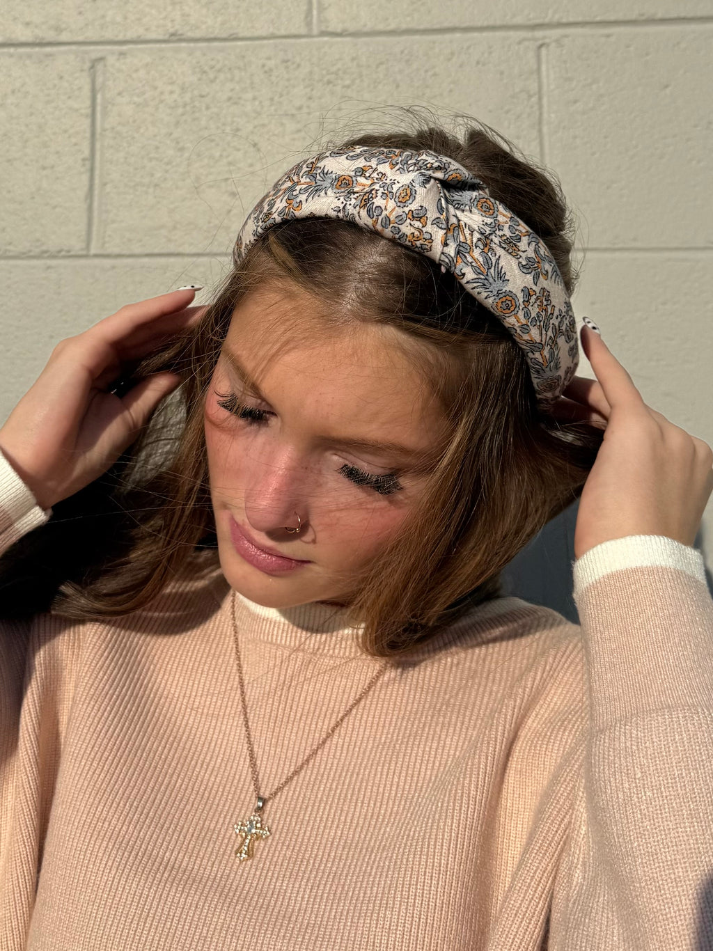 Vintage Flower Headband