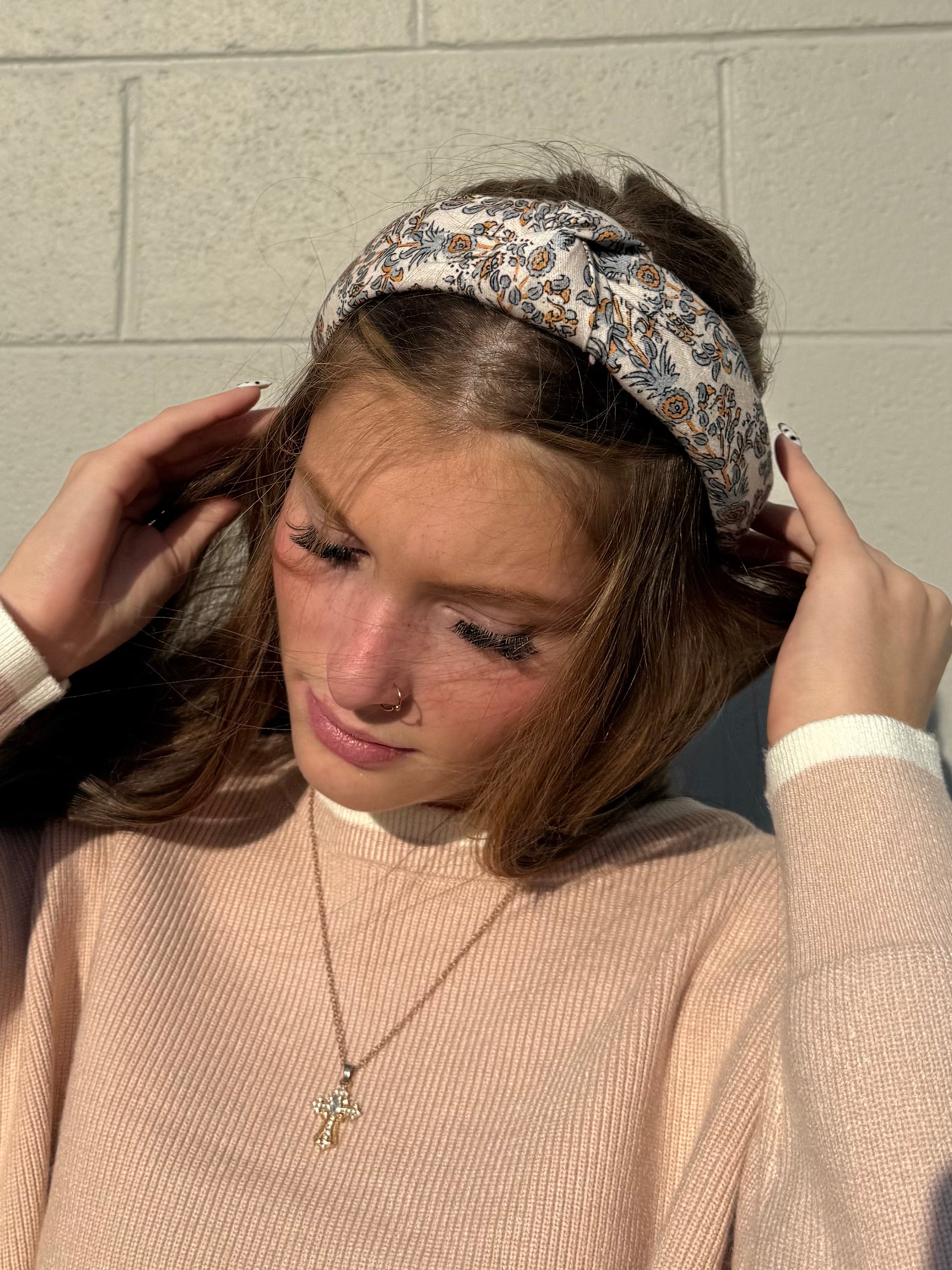 Vintage Flower Headband