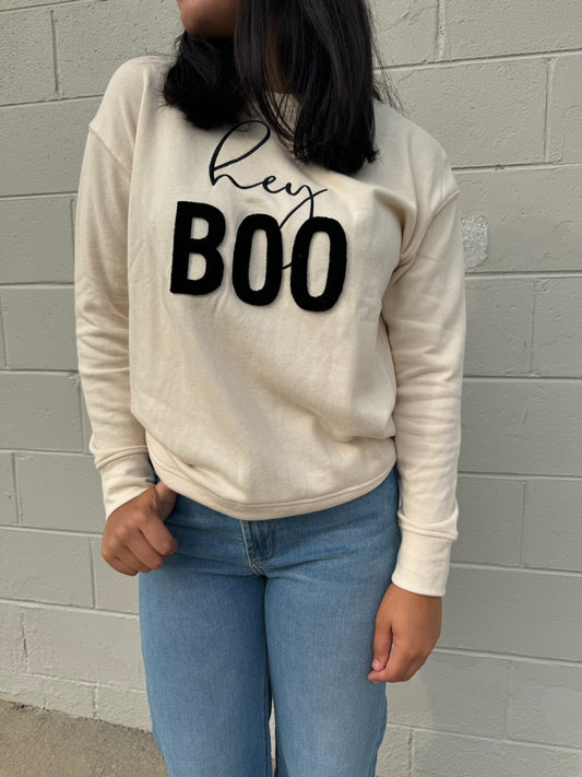 Hey Boo Crewneck