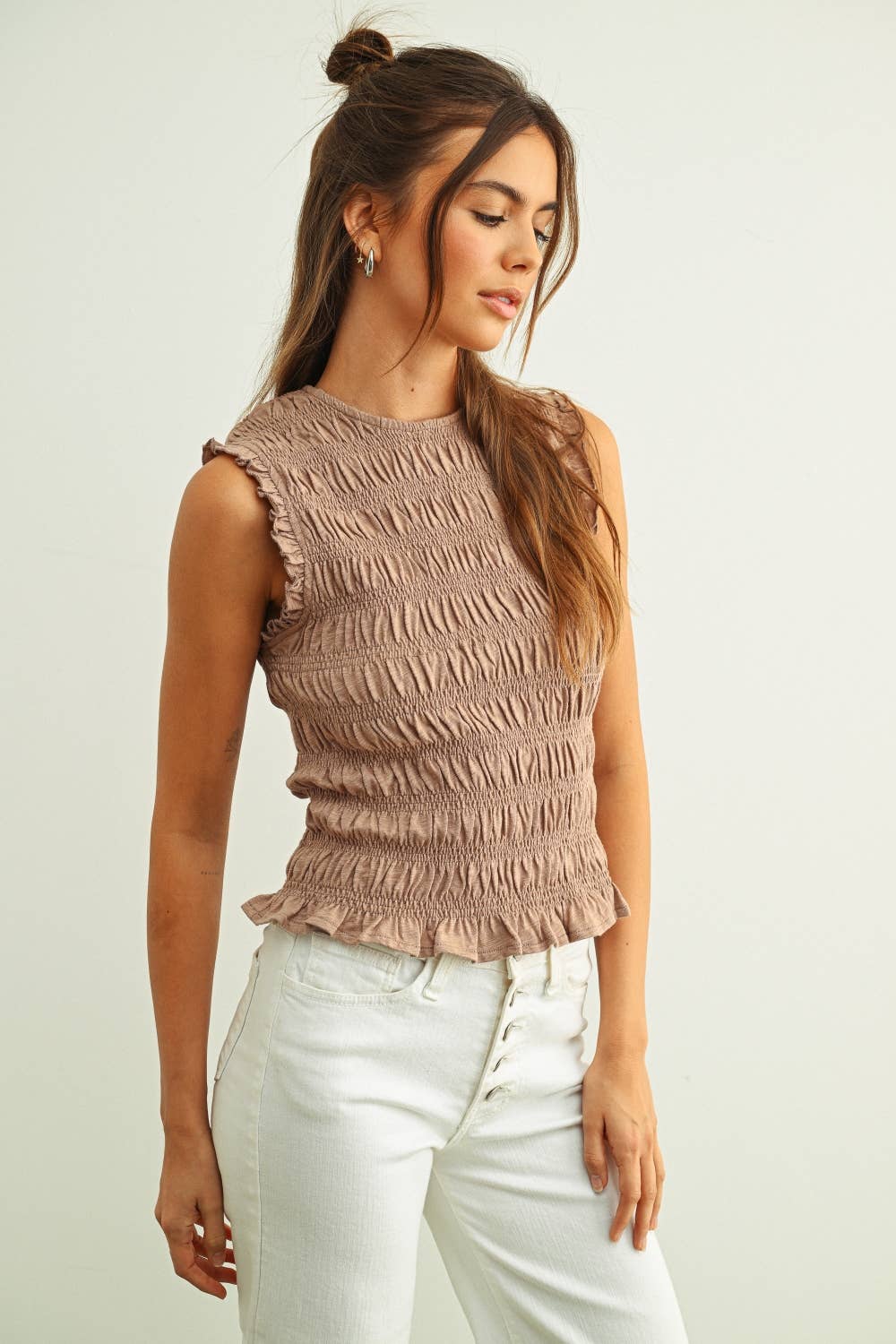 Sam Smocked Top