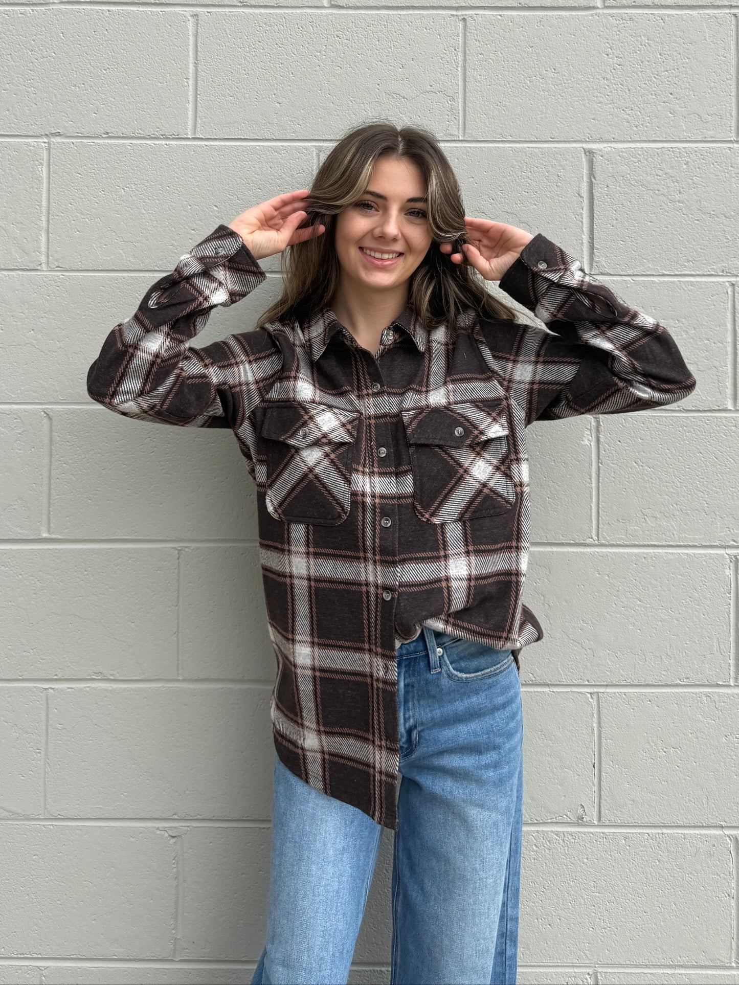 Cassian Flannel Top