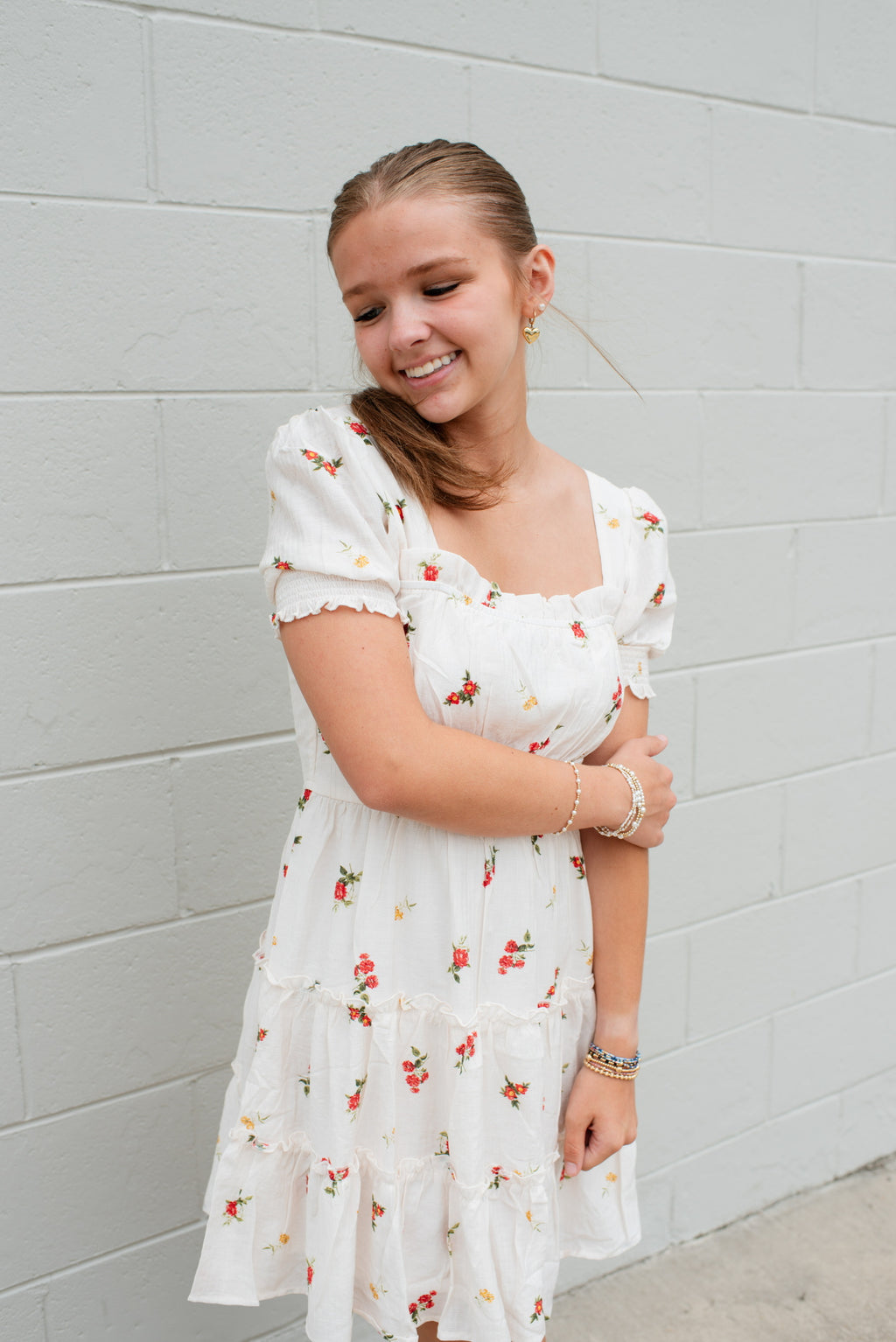 Frill Mini Dress