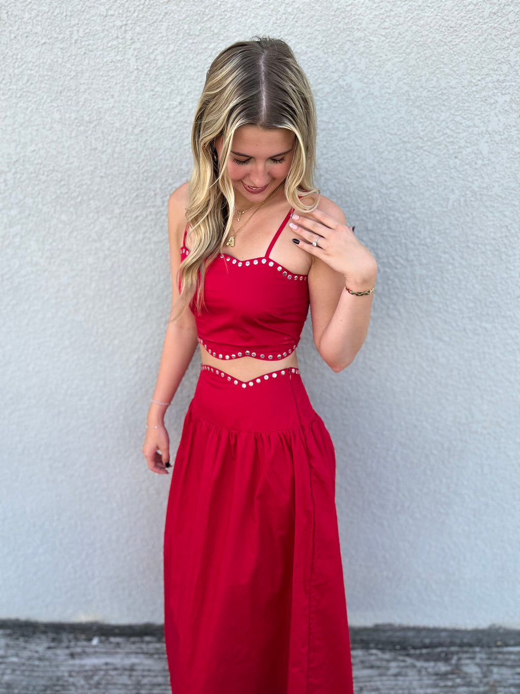 Gala Set Cropped Top