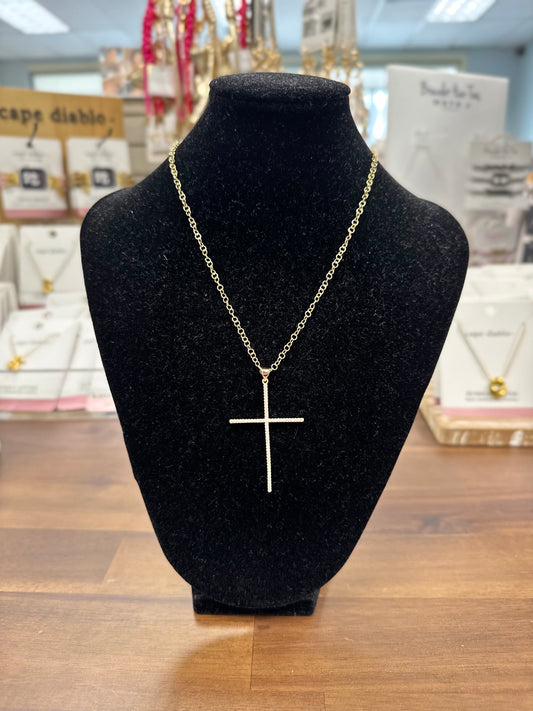Radiance Cross Necklace