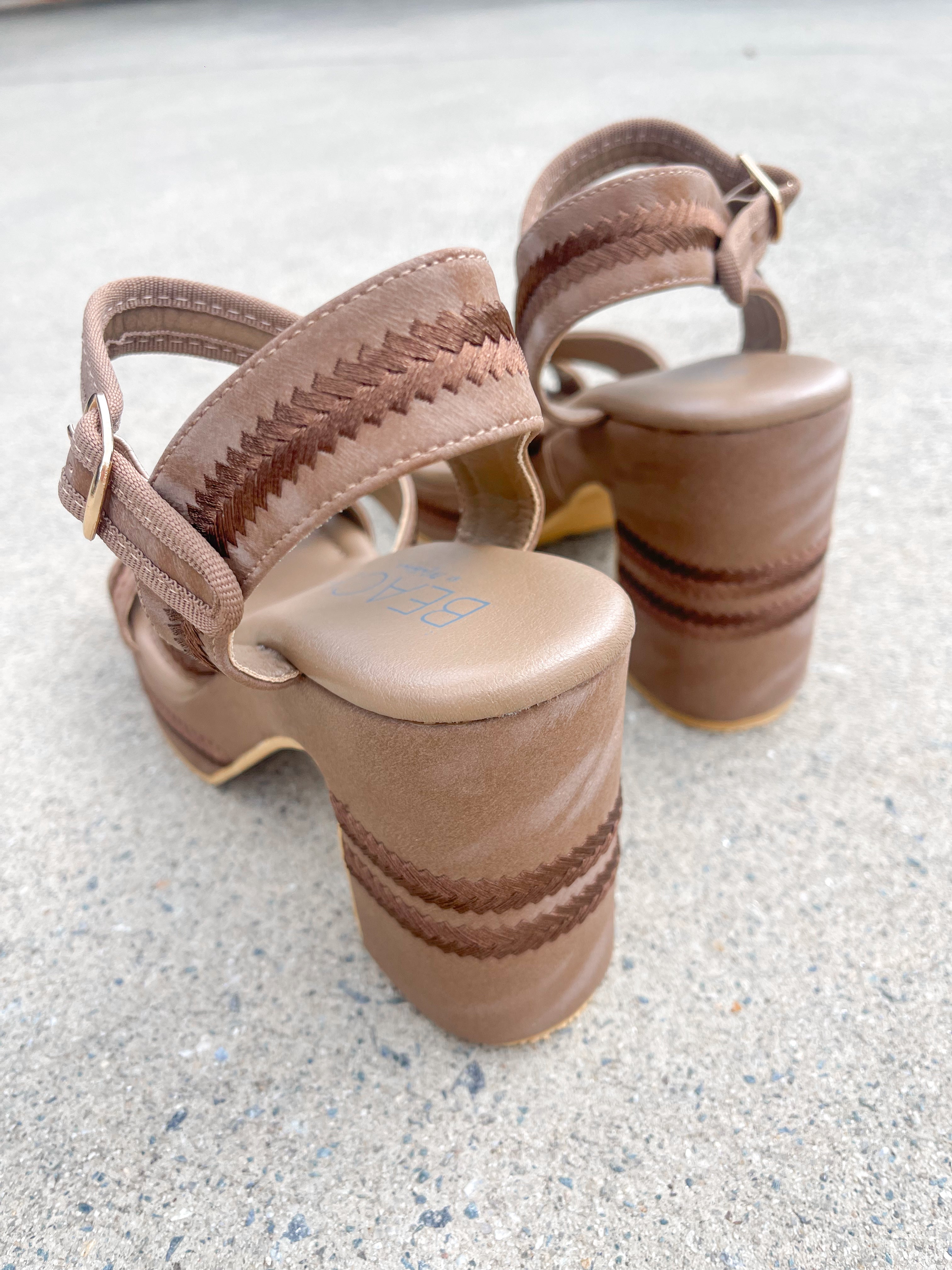 Adelaide Brown Heel