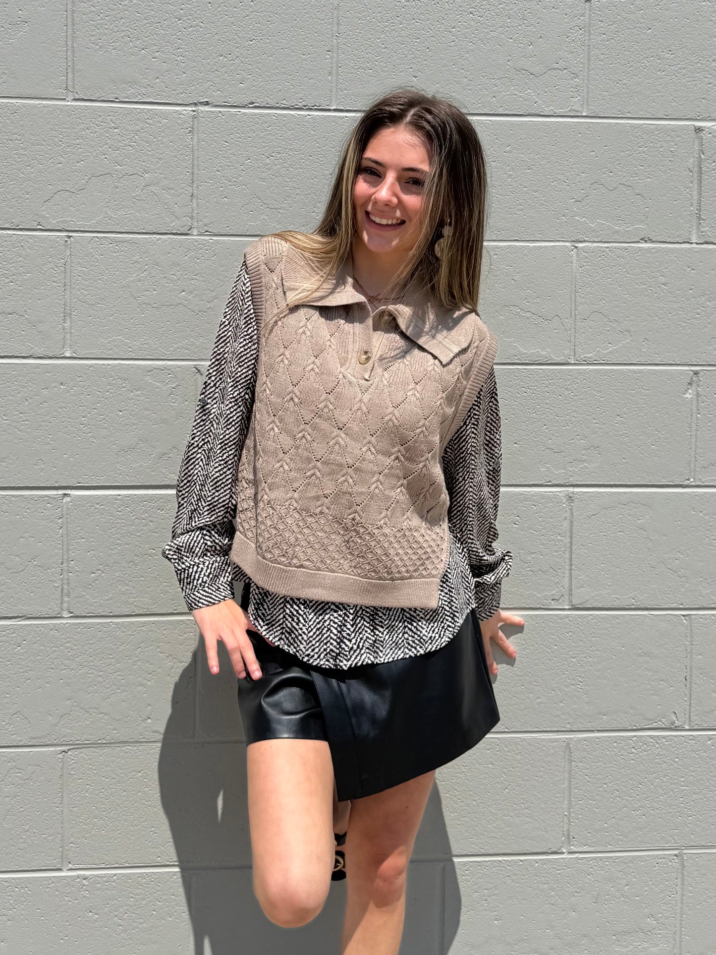 Perla Long Sleeve Top