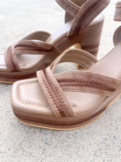 Adelaide Brown Heel