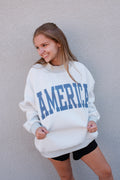USA & America Print Reversible Sweatshirt