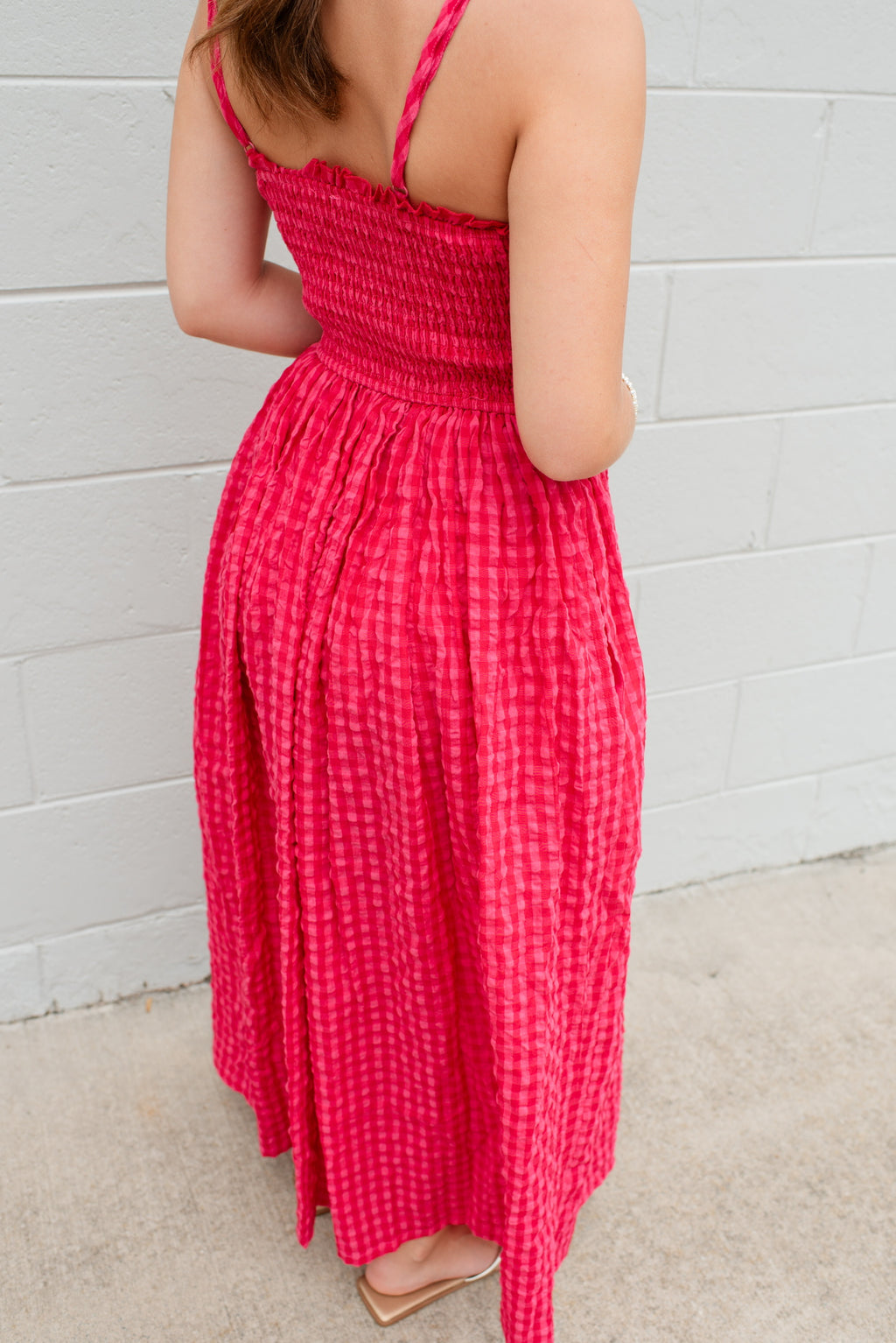 Ruby Gingham Sundress