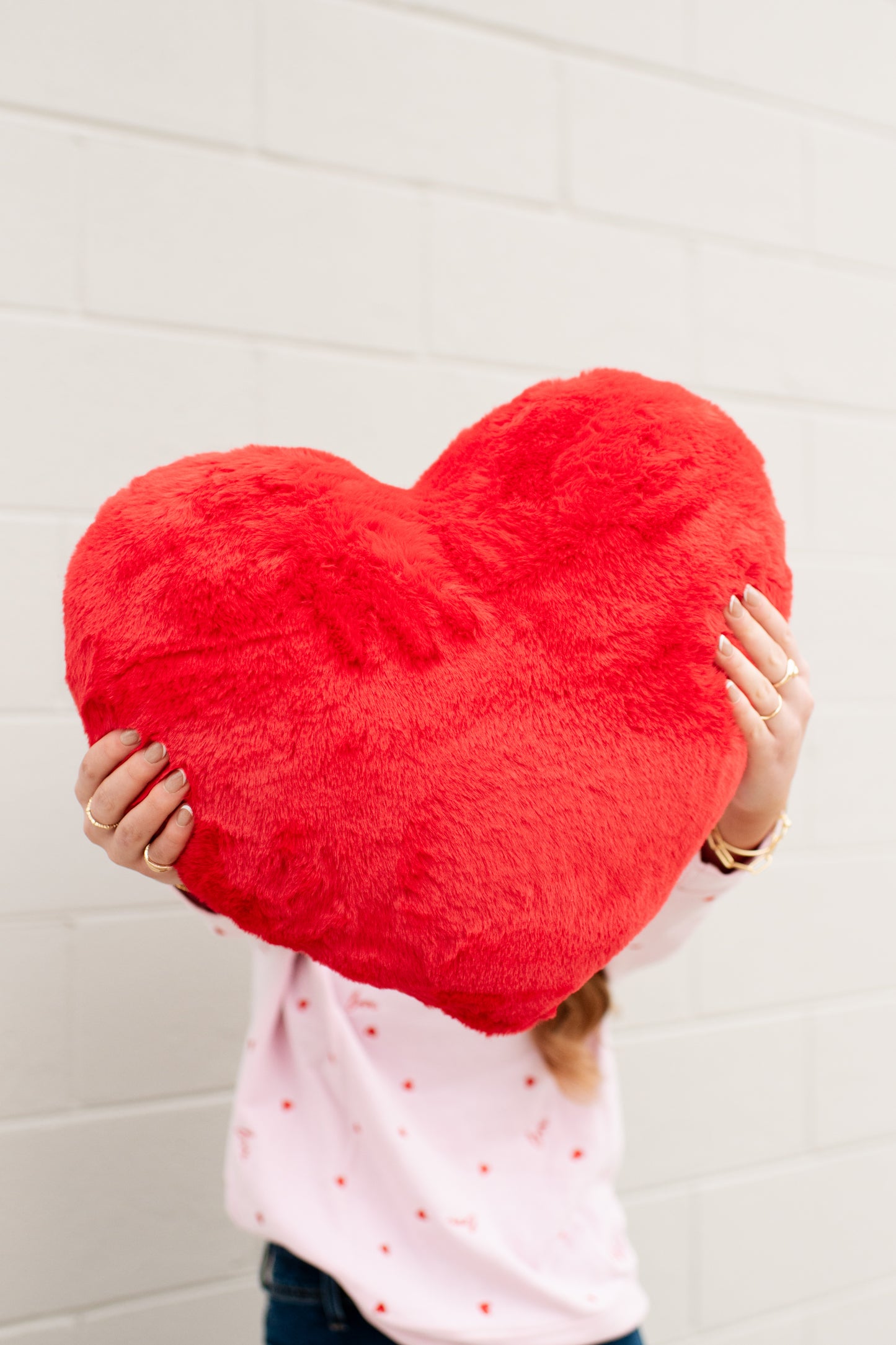 Red Heart Pillow
