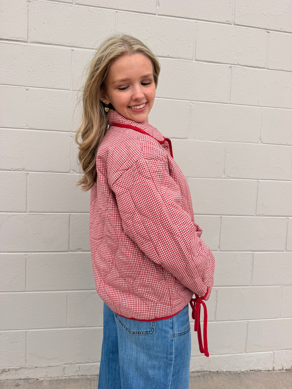 Cressida Gingham Jacket