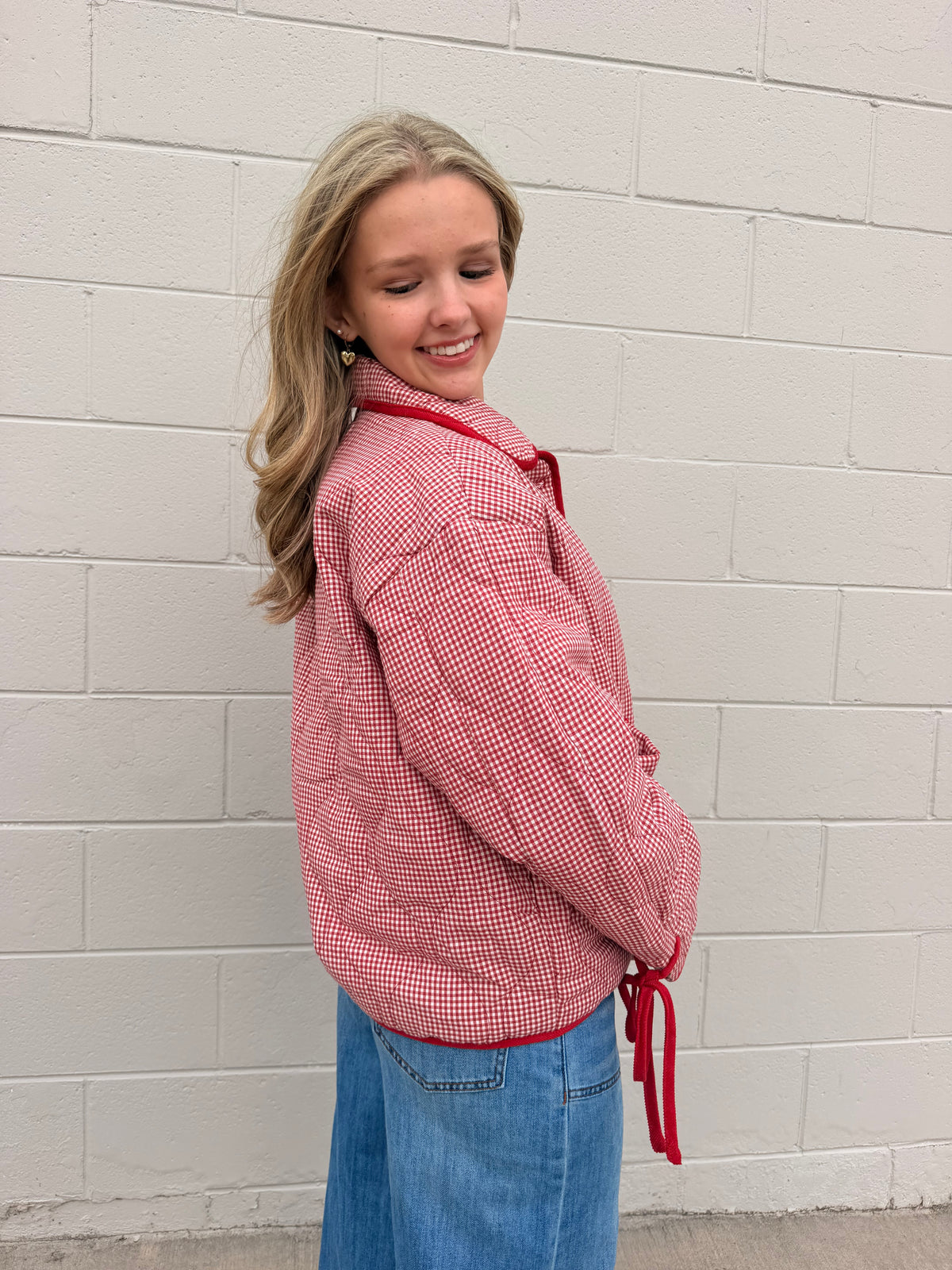 Cressida Gingham Jacket