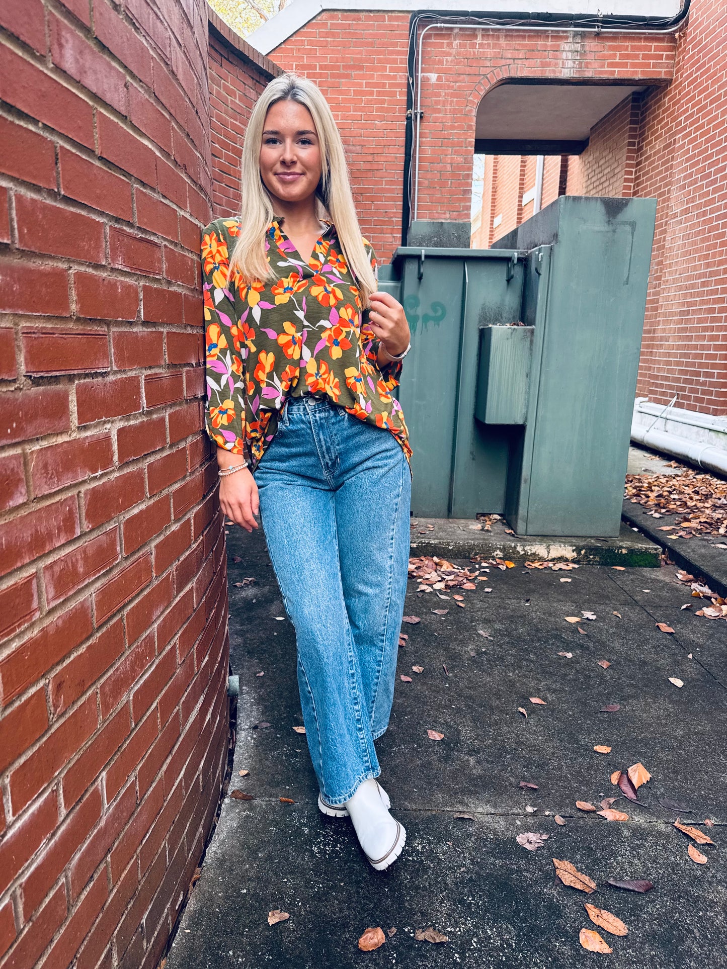 Tamela Floral Top