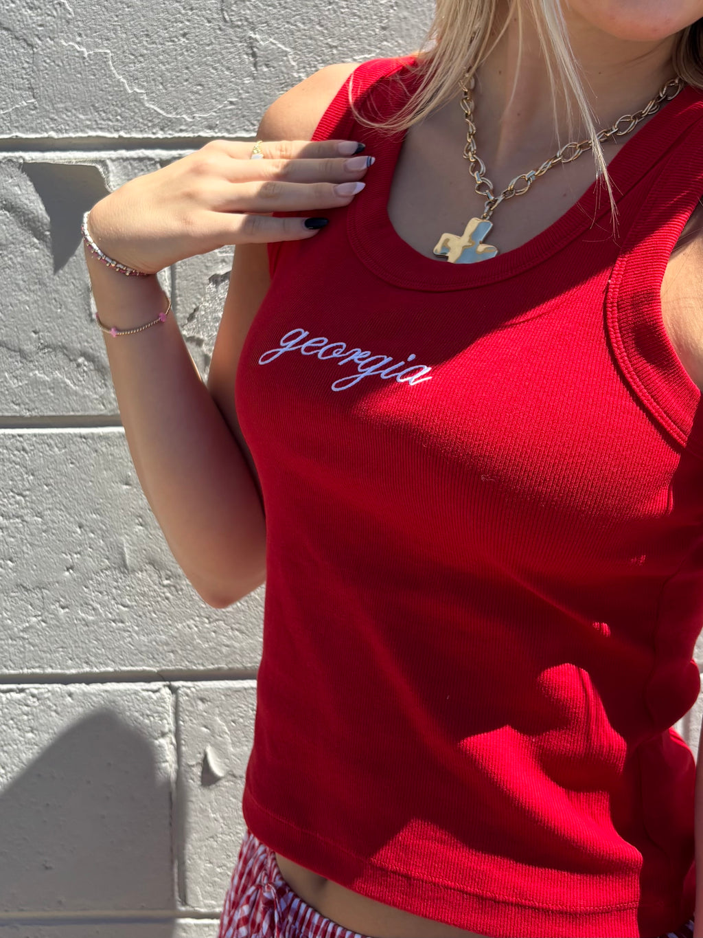 Georgia Ribbed Tank
