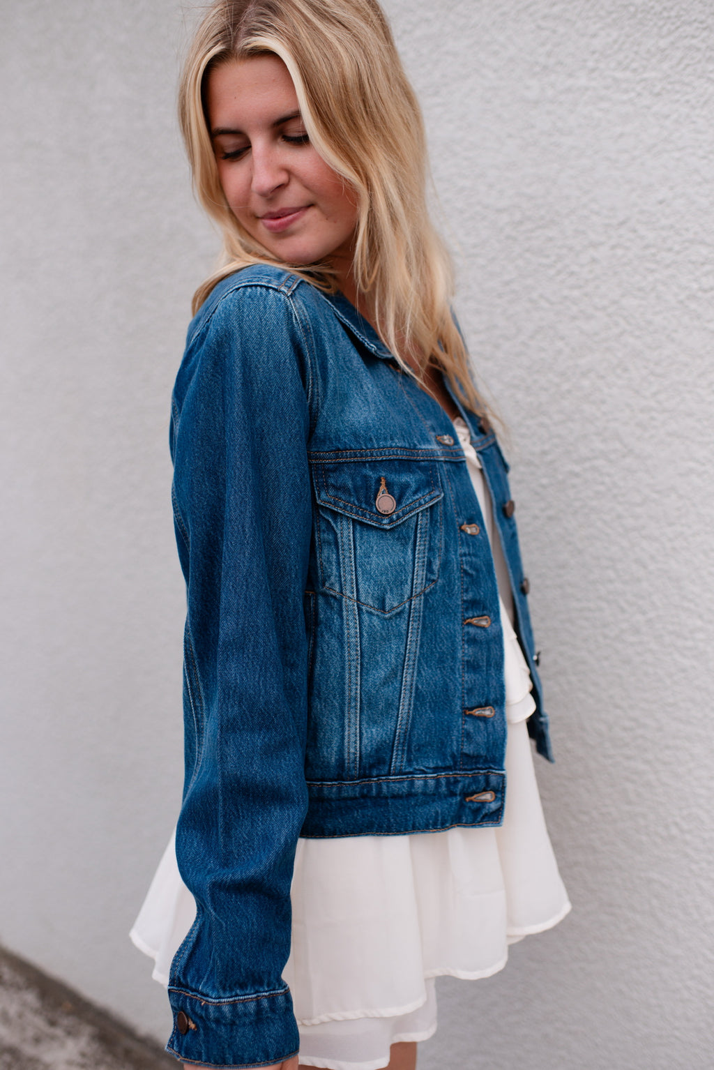 Caelia Rigid Denim Jacket