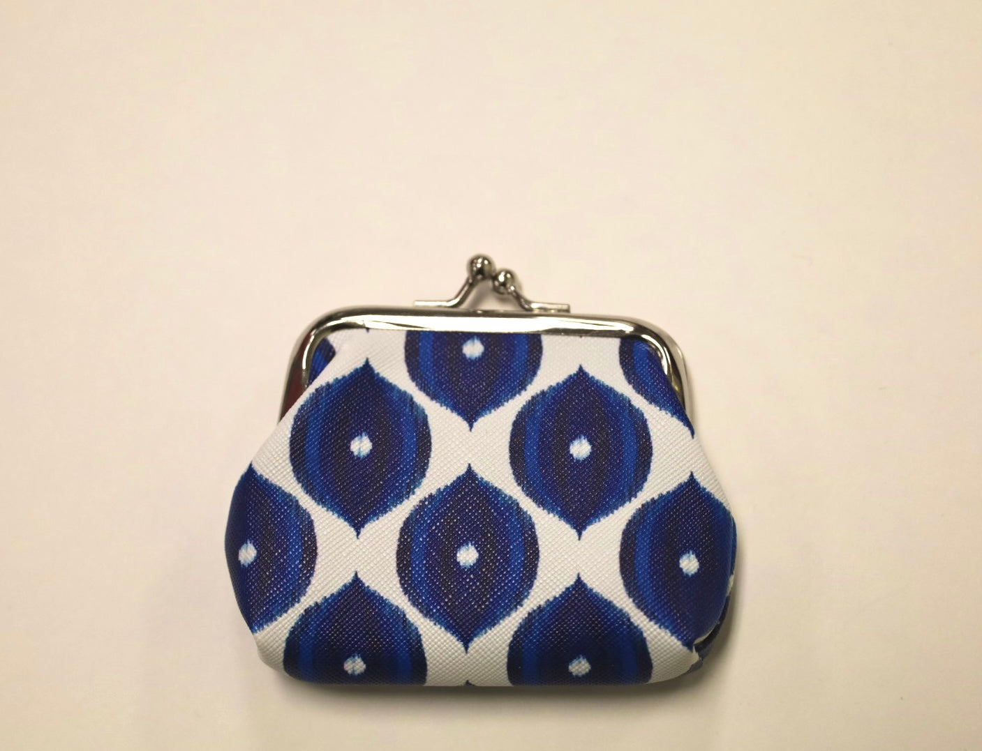 Leather Textile Coin Purse