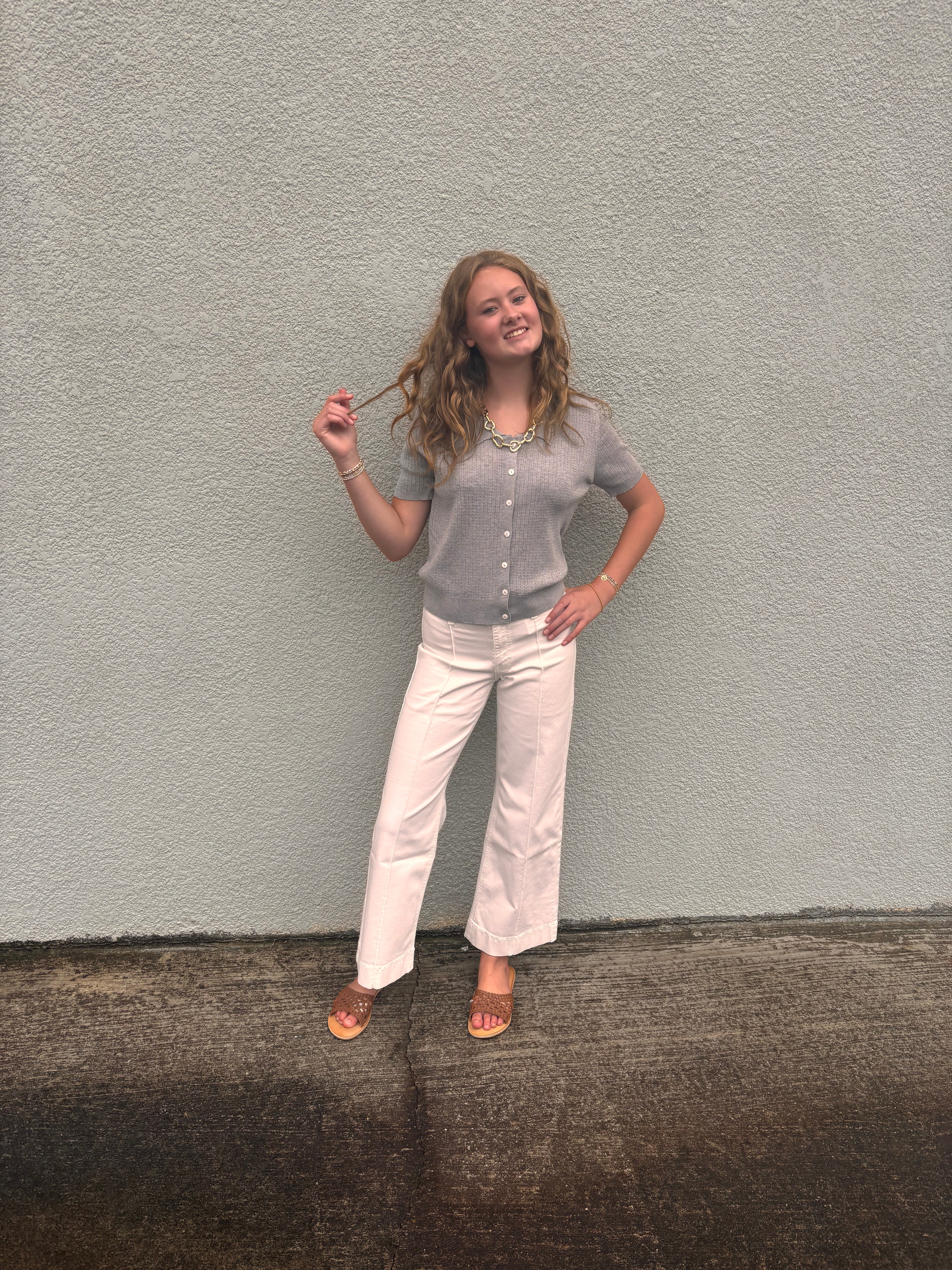 Muse White Jean