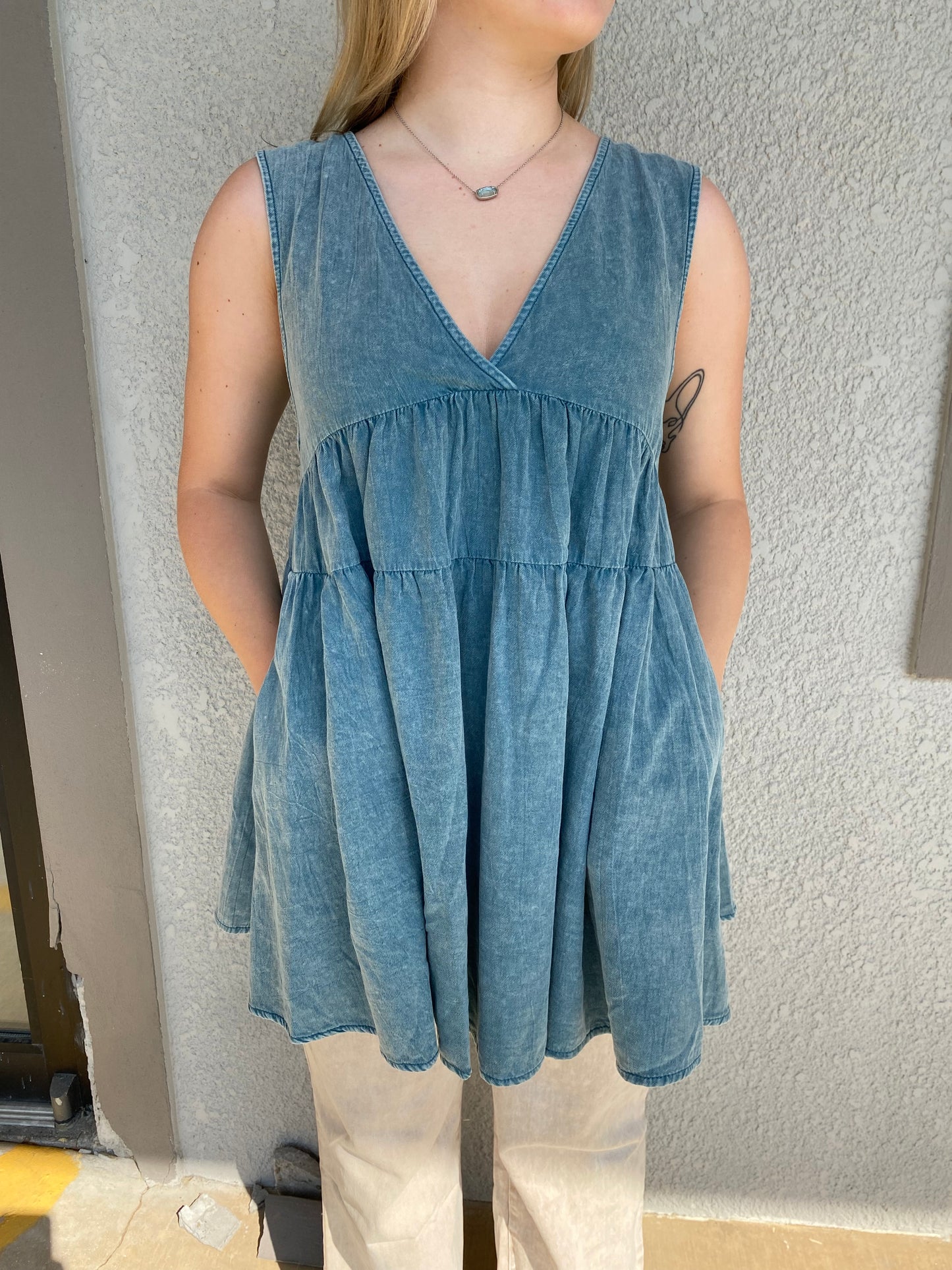 Janie’s Denim Delight Tunic