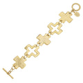 Susan Shaw Gold Toggle Bracelet