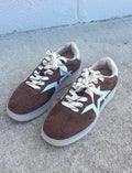 Peaches Sneaker - Brown Suede