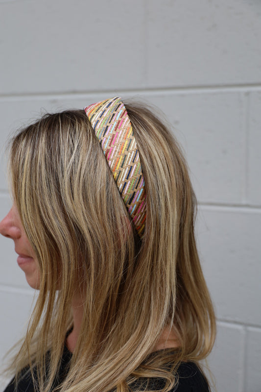 Wicker Rainbow Headband