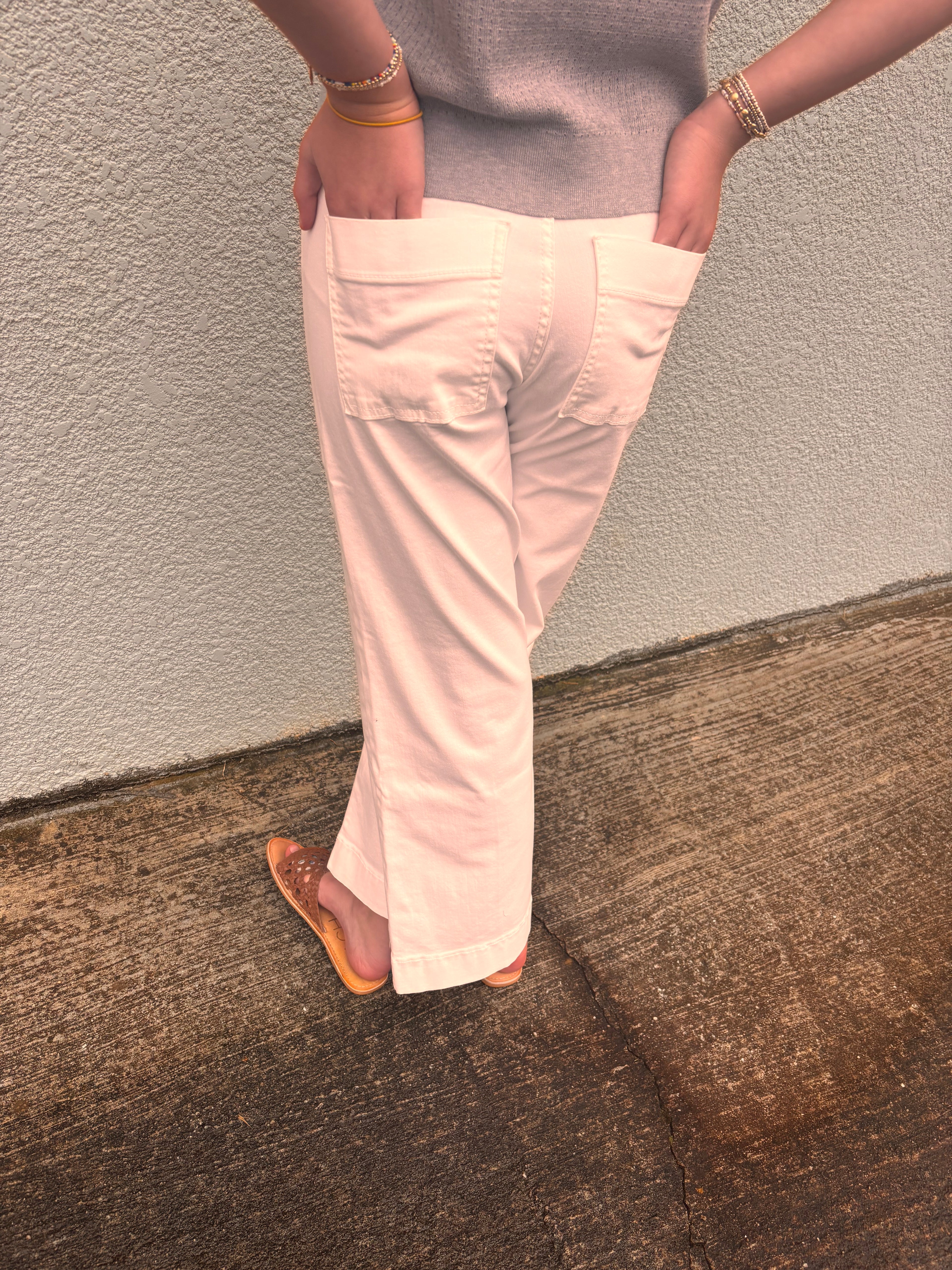 Muse White Jean