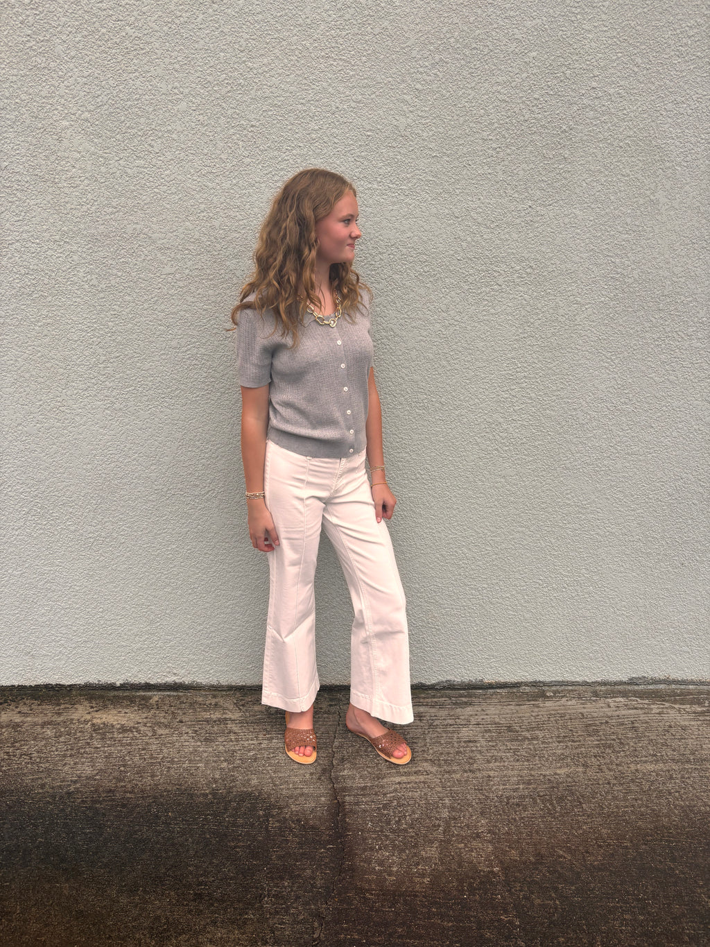Muse White Jean