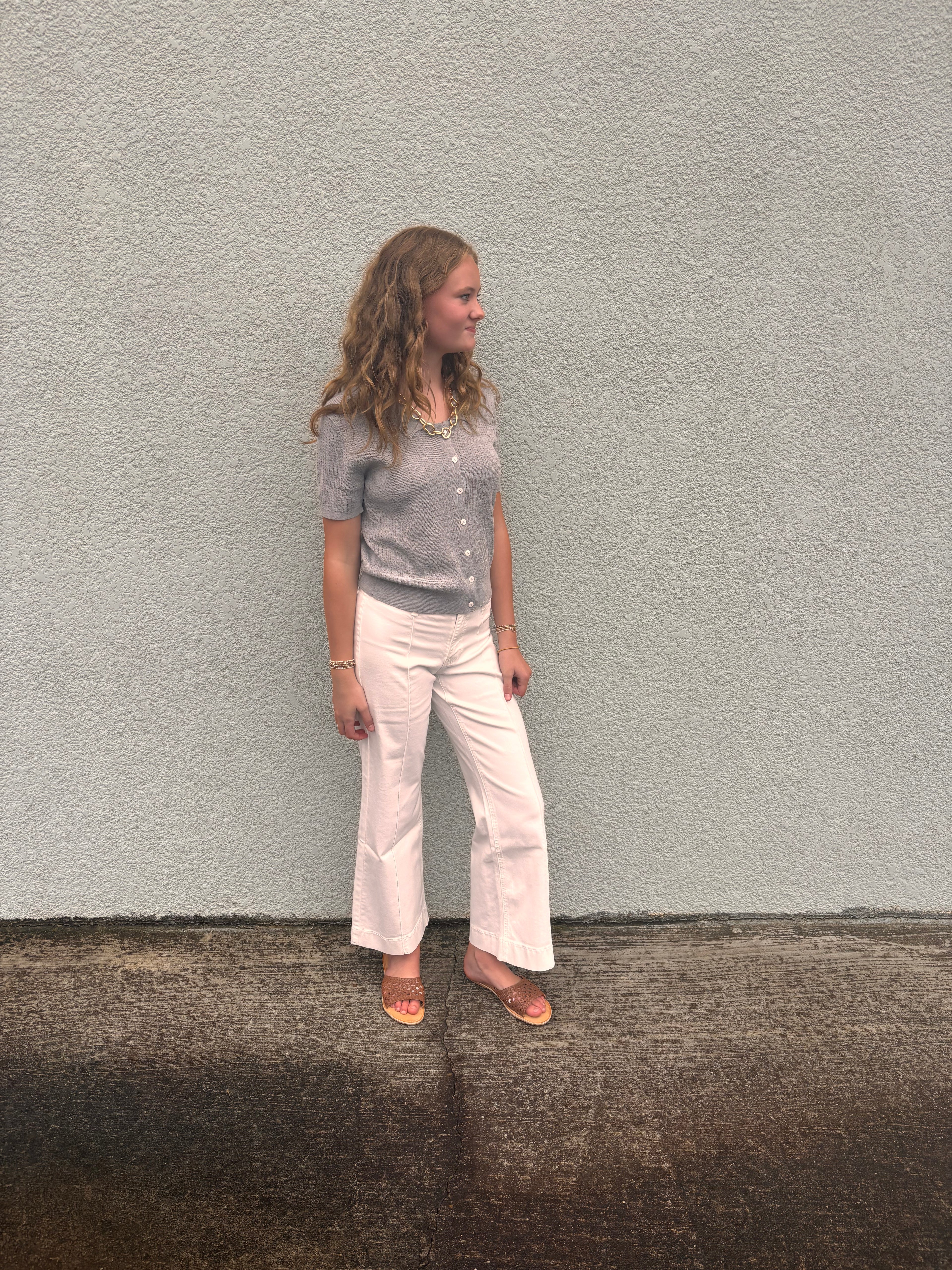 Muse White Jean