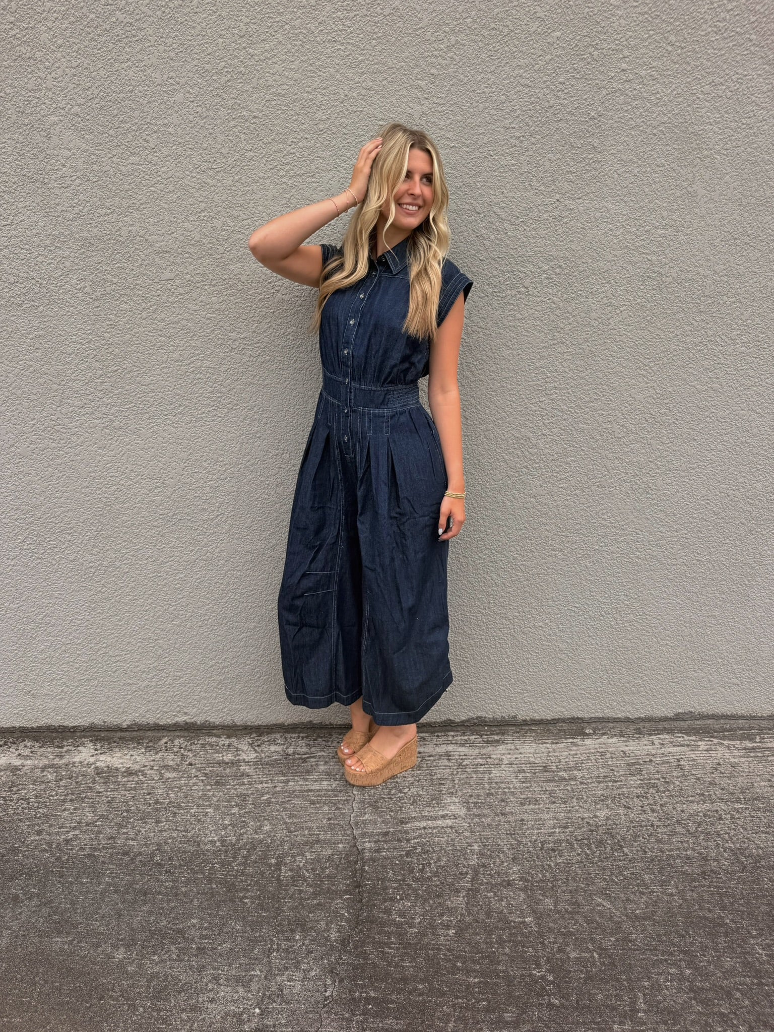 Heirlom Denim Jumpsuit