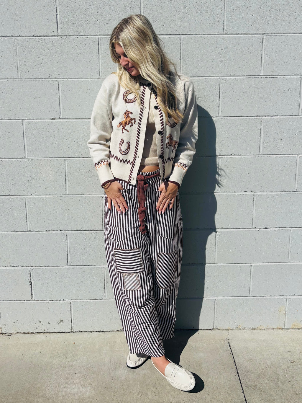 Brownie Striped Pant