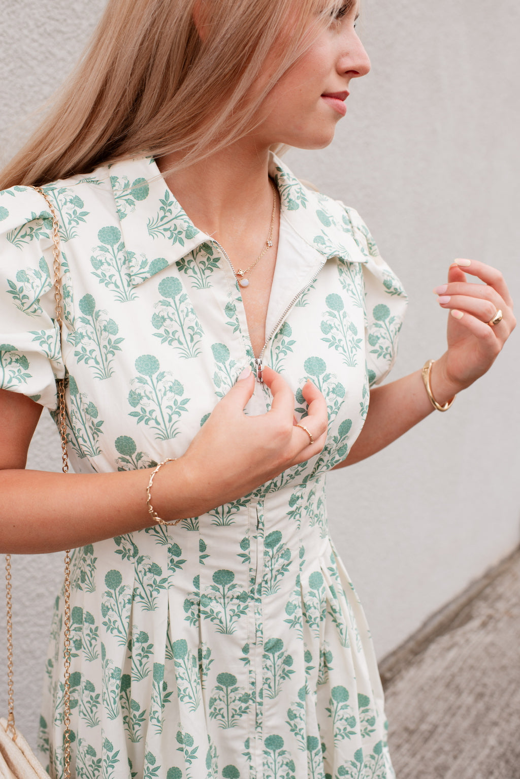 Chriselle Floral Dress