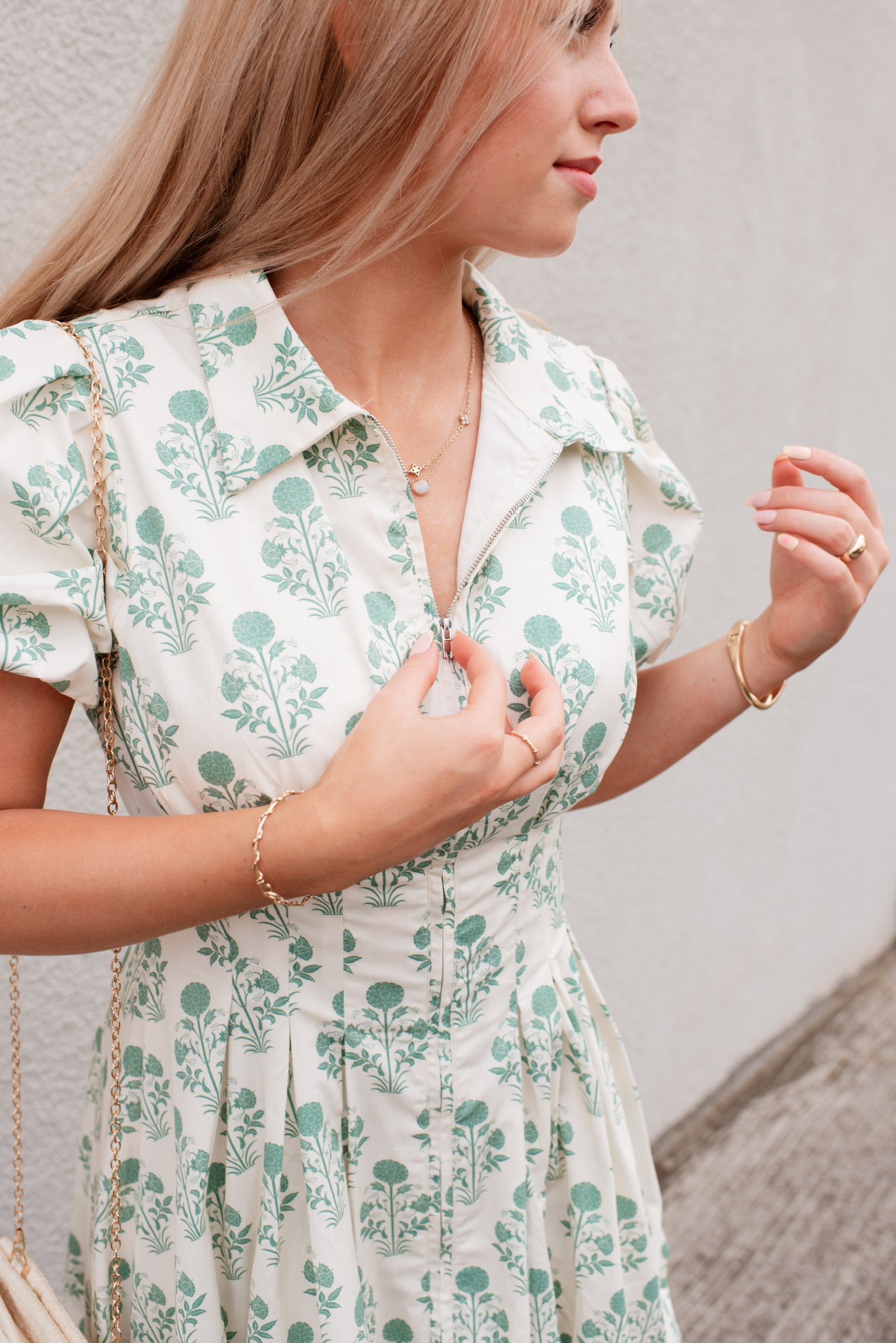 Chriselle Floral Dress