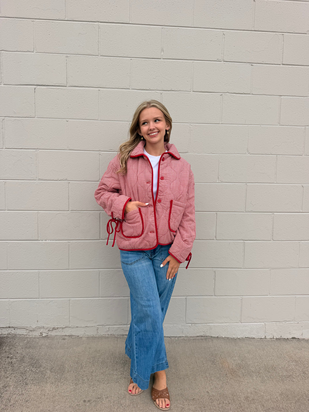 Cressida Gingham Jacket