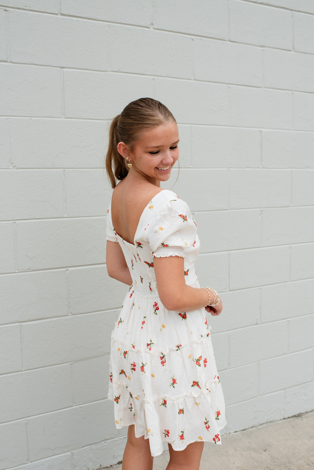 Frill Mini Dress