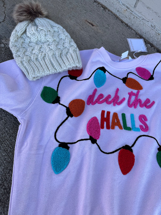 Deck the halls sweatshirt