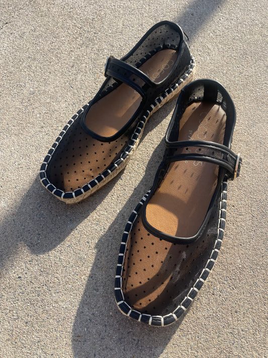 Meg Mesh Espadrilles