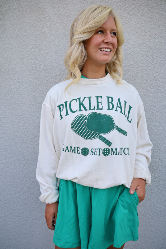 Pickleball Crewneck