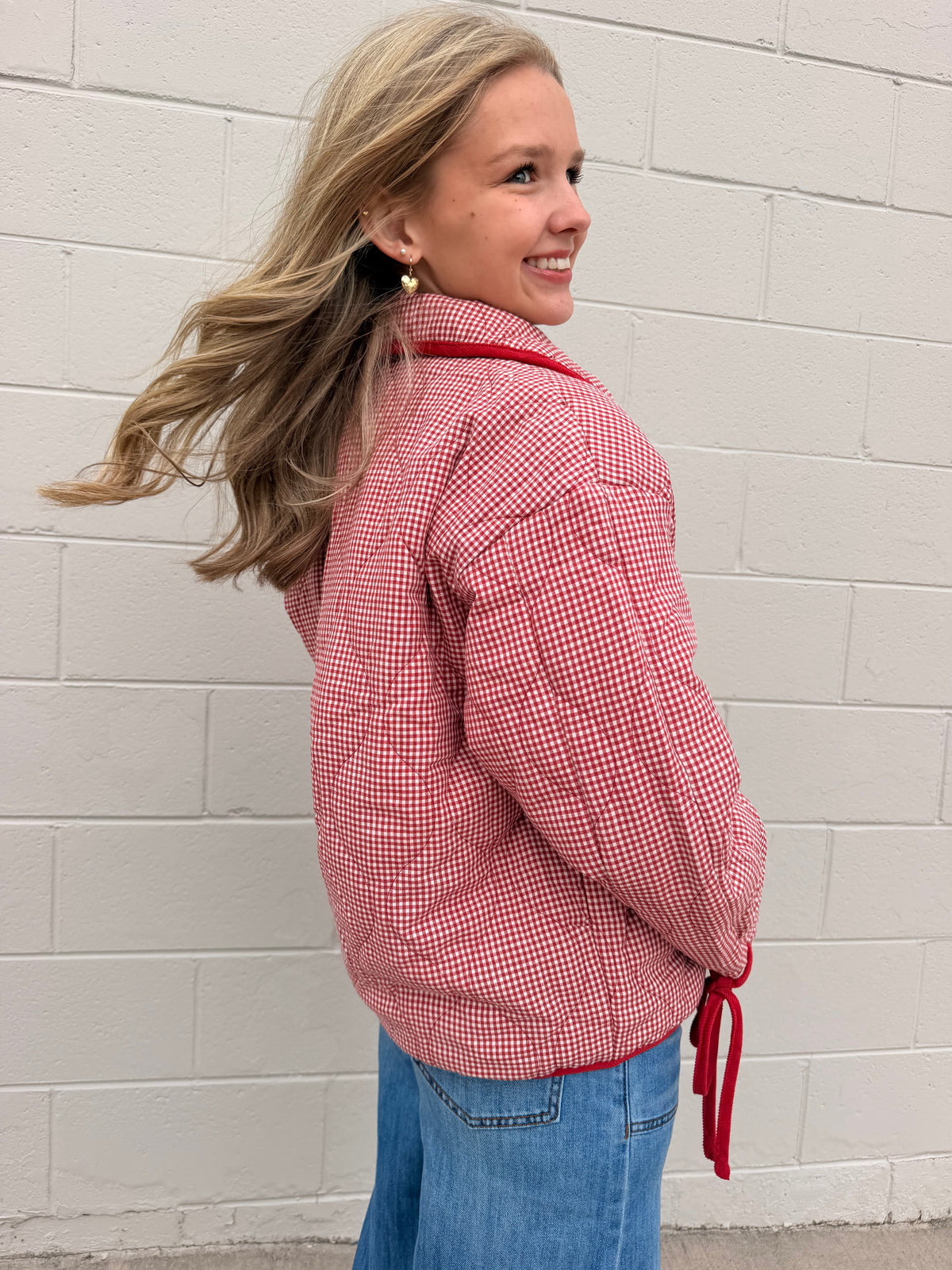 Cressida Gingham Jacket